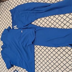 Figs Women's Blue Scrub Set